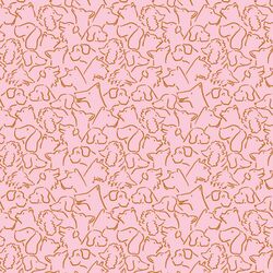 Happy Dogs in Bubblegum