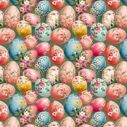 Painted Eggs in Jardin