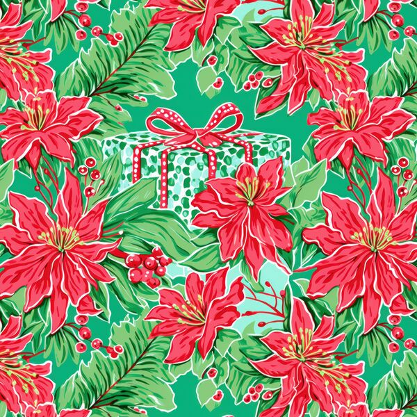 Gifted in Poinsettia