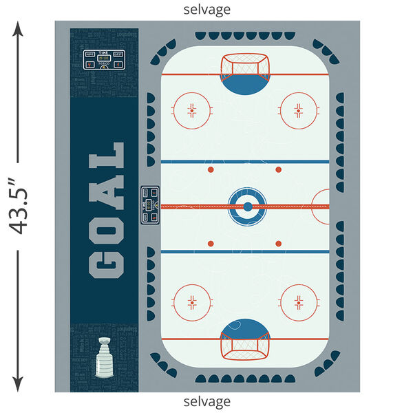 Hockey Panel in Multi