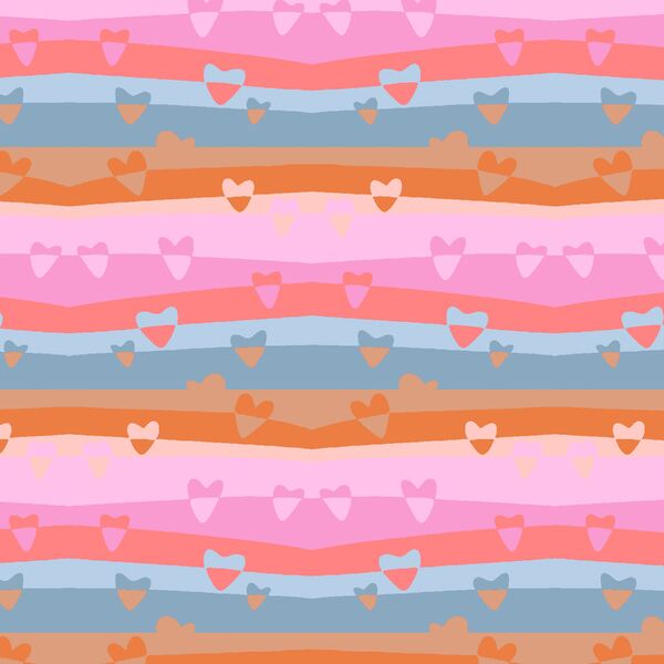 Falling Sugar in Striped