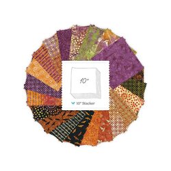 Expressions Batiks 10" Square Pack in Boo-tiks!