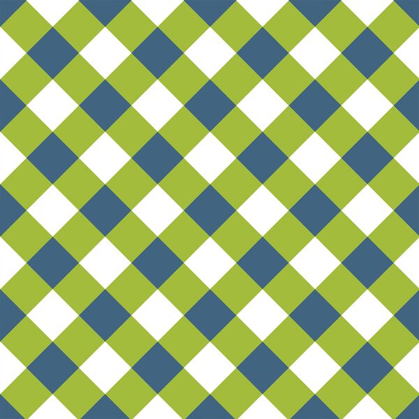 Picnic Gingham in Grassy