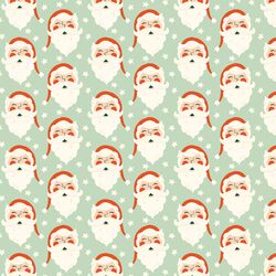 Jolly St. Nick in Mint Green