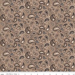 Paisley in Brown Sugar