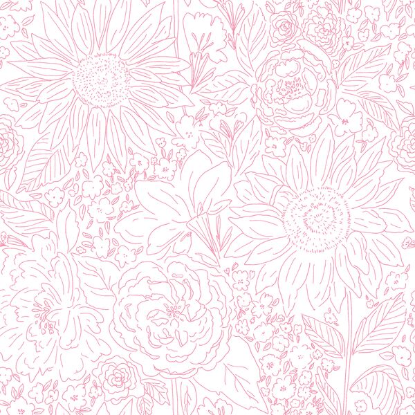 Paperie in Bubblegum on White