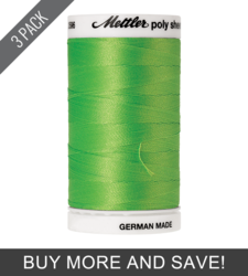 Limedrop (2596-5500) - Poly Sheen - 875 Yards (3 Pack)