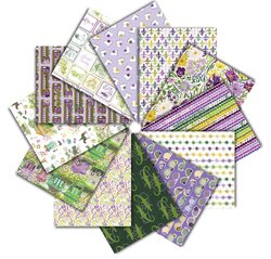 Mardi Gras Style Fat Quarter Bundle