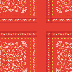 Nana's Hankie in Red