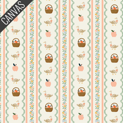 Farmhouse Stripe Canvas in Cream