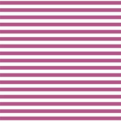 Horizontal Dress Stripe in Azalea