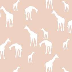 Giraffe Silhouette in Shell