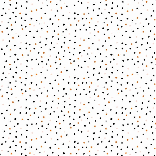 Watercolor Dots in Spooky