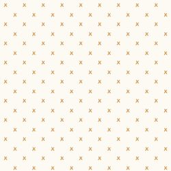 Kisses in Ochre on Cream