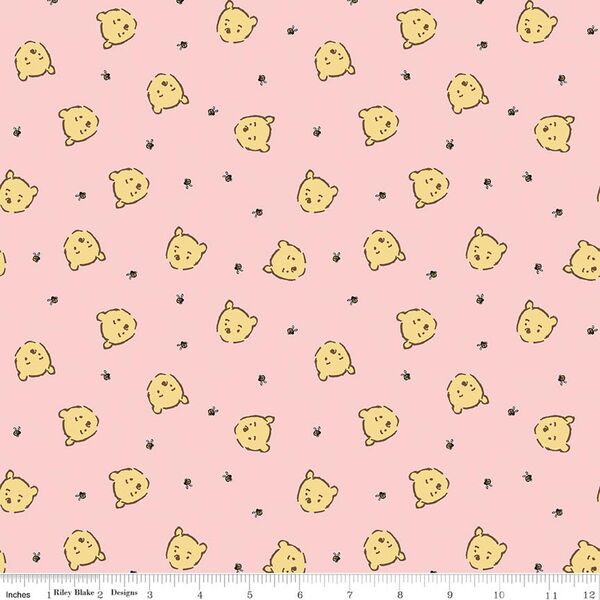 Pooh Jumble in Pink