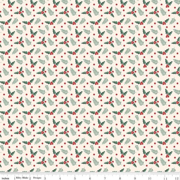 Holly Berries in Cream