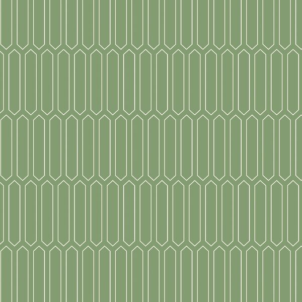 Tiled in Verdegris