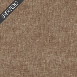 Yarn Dyed Linen Blend in Coffee
