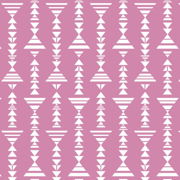 Little Tribal Stripe in Wisteria