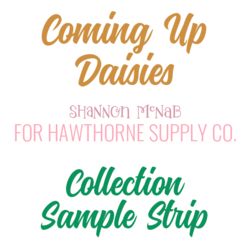Coming Up Daisies Sample Strip