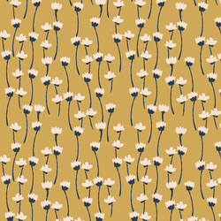 Lily Flowers in Golden Yellow