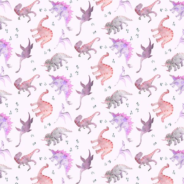 Dinosaurs in Cotton Candy