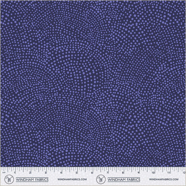 Ditsy Dot in Midnight