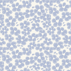 Little Daisy Heart in Halogen Blue