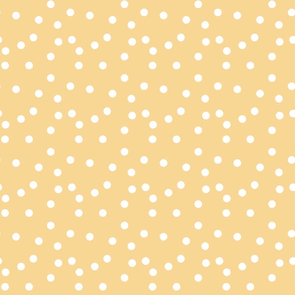 Large Spring Polka Dots in Daffodil
