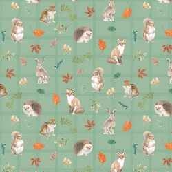 Animals in Light Forest