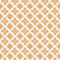 Wild Foulard in Gold and Blossom