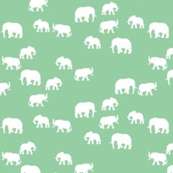 Elephant Silhouette in Sprout
