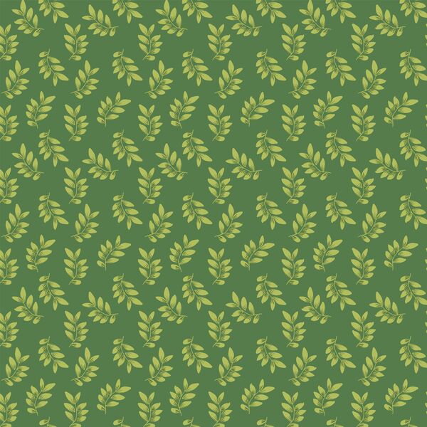 Leaves in Green