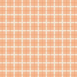 Valentine Tartan in Peach Cream