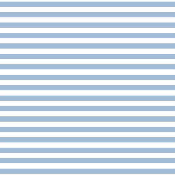 Horizontal Dress Stripe in Water