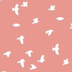 Flock Silhouette in Tulip