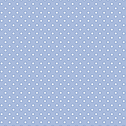 Outlined Dots in Cornflower Blue