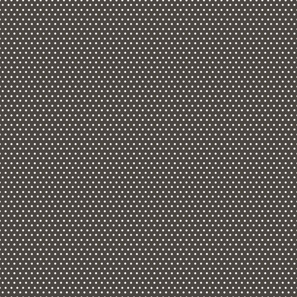Small Winter Dot in White on Brown