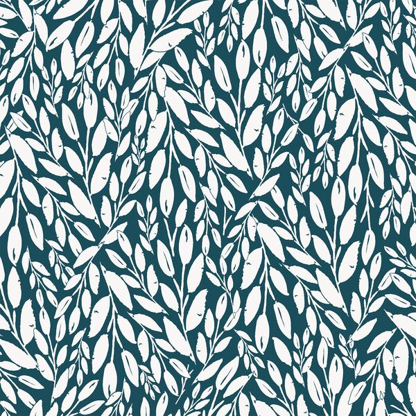 Vines in Atlantic Blue