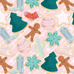 Cowboy Cookies in Blues