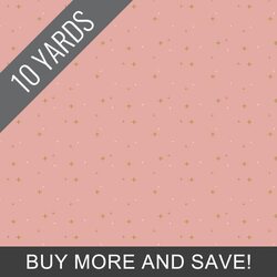 Sparkler in Apricot Blush - 10 Yard Bolt