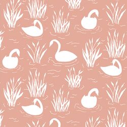 Silhouettes in Pink Lily