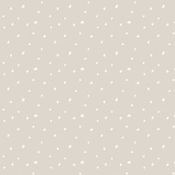 Snowy Spots in Winter Fog