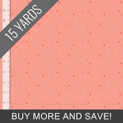 Kitty Litter Blender in Salmon - 15 Yard Bolt