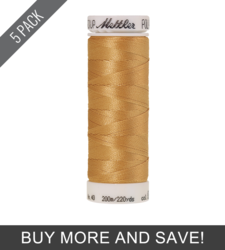 Old Gold (3406-0851) - Poly Sheen - 220 Yards (5 Pack)