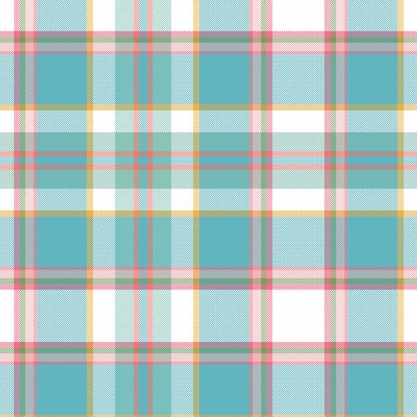 Spring Plaid in Puddle