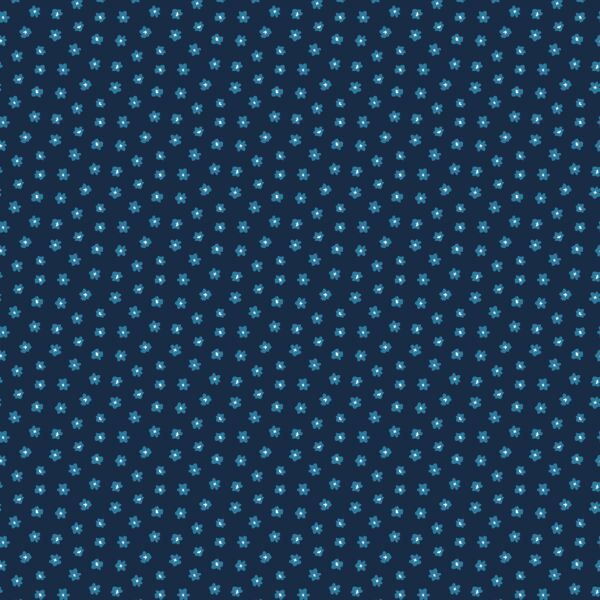 Wild Daisy in Navy