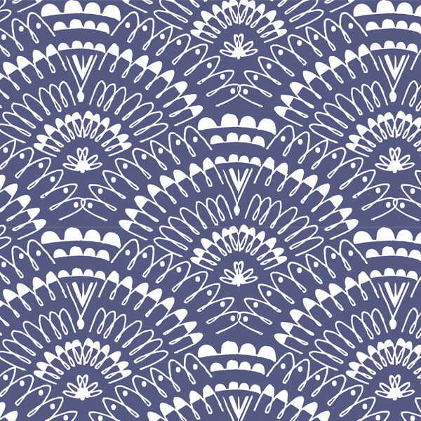 Fans in Indigo