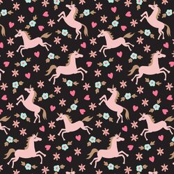 Magical Unicorns in Ebony