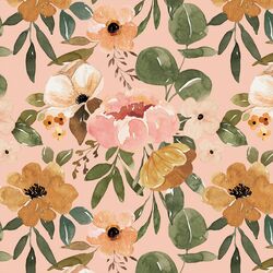 Charlotte Boho Floral in Petal
